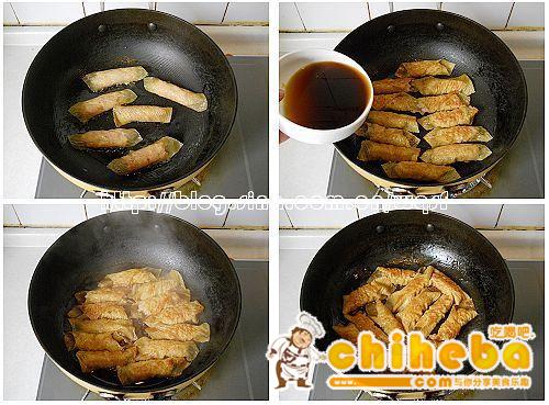 红烧豆皮饺子的做法(早餐菜谱)